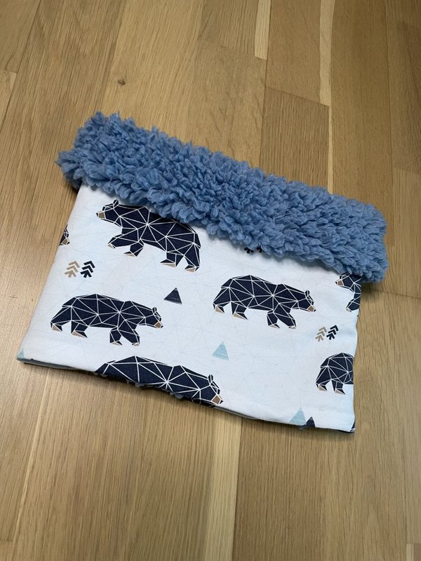 Snood doublé 1-4 ans Ours origami